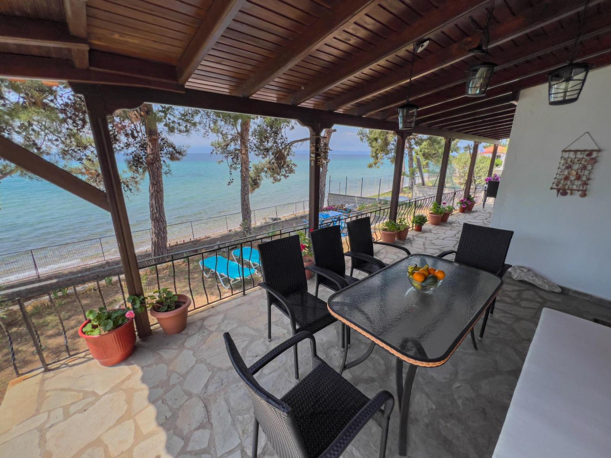 Pine Beach House สกาลา กัลลีราคิส ภายนอก รูปภาพ